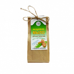 Мыло Кедровое для всех типов кожи, 80 г